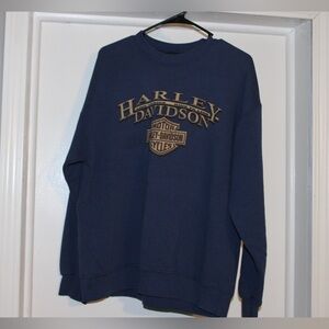 Harley Davidson Large Crewneck Sweatshirt